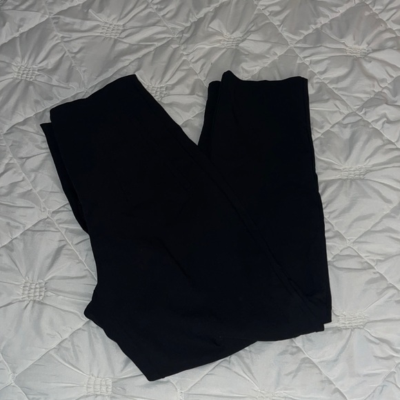 Zara black stretchy slacks size Medium - Picture 1 of 6